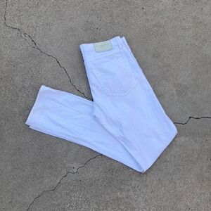 Burberry Brit Straight Fit White Designer Jeans Size 32x32